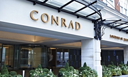 Conrad St James Hotel entrance