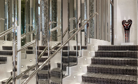 Park Hyatt Vienna Pearl Bar Staircase